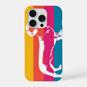 Silueta de perro salchicha Retro Pop Art
