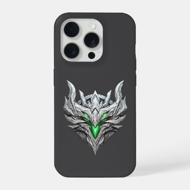 Funda Para iPhone Silver Dragon Emblem (Reverso )