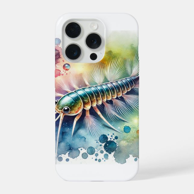 Funda Para iPhone Silverfish in Watercolor 300724AREF102 - Watercolo (Reverso )