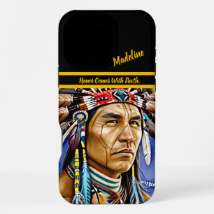 Funda Para iPhone 16 Pro Max Simbolismo nativo: diseño salvaje