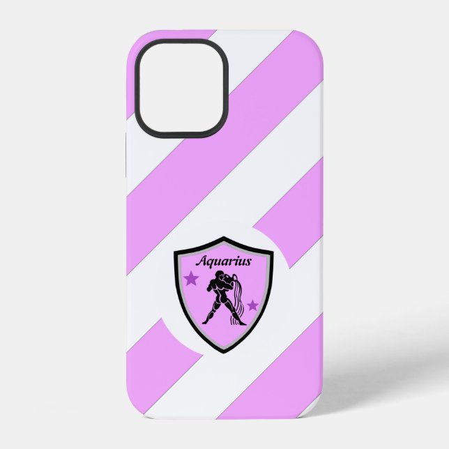 Funda Para iPhone símbolo de Acuario (Reverso )
