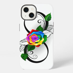 Símbolo infinito con Rosa arcoiris