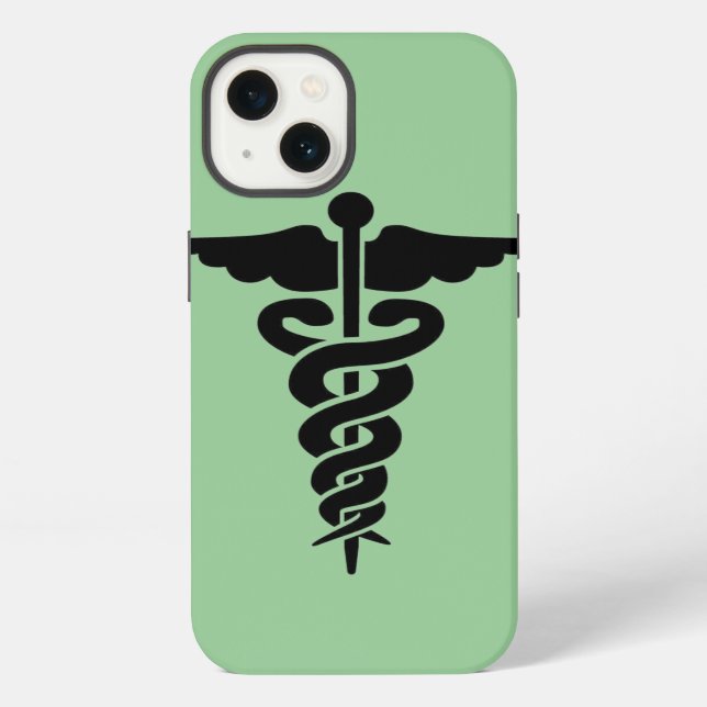 Funda Para iPhone Símbolo médico (Reverso )