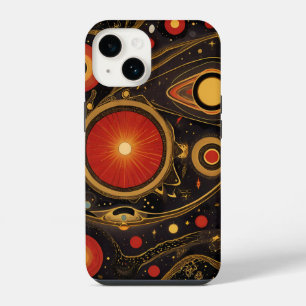 Funda Para iPhone 14 Símbolos antiguos en colores vibrantes