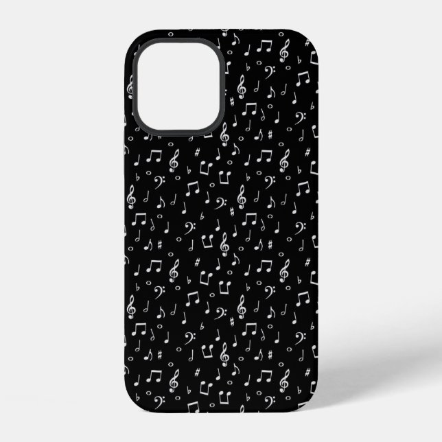 Funda Para iPhone símbolos musicales (Reverso )