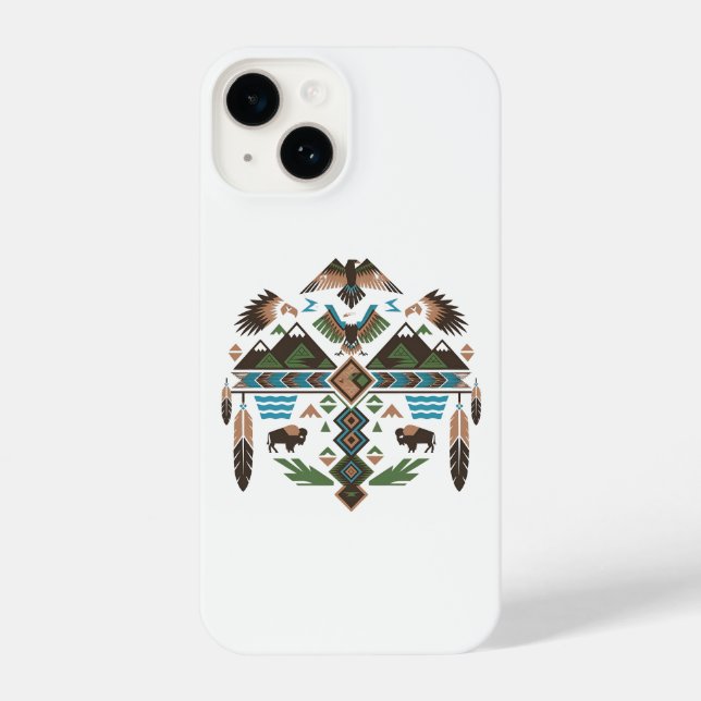 Funda Para iPhone Símbolos sagrados (Reverso )