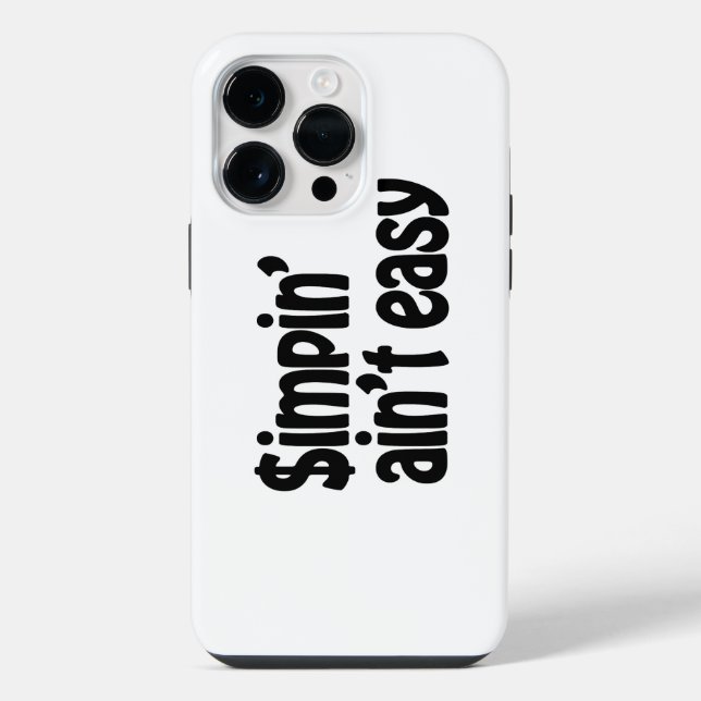 Funda Para iPhone Simpin 'No es Fácil (Reverso )