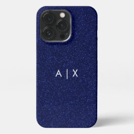 Funda Para iPhone 13 Pro Simple monograma de nombre de pareja