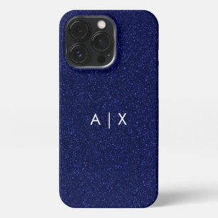 Funda Para iPhone 13 Pro Simple monograma de nombre de pareja