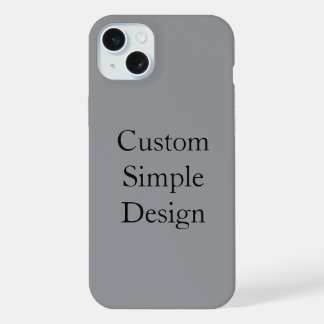 Funda para iPhone simple personalizada promocional
