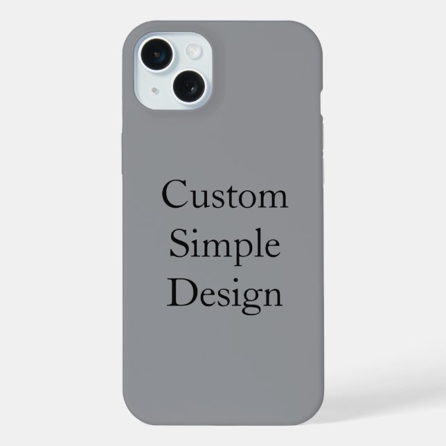 Funda para iPhone simple personalizada promocional (Reverso )