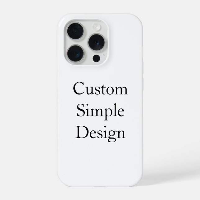 Funda para iPhone simple personalizada promocional (Reverso )