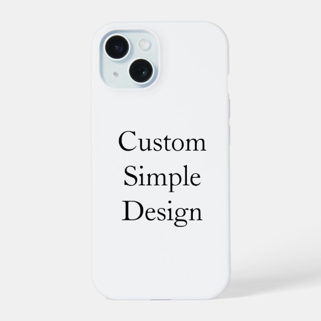 Funda para iPhone simple personalizada promocional (Reverso )