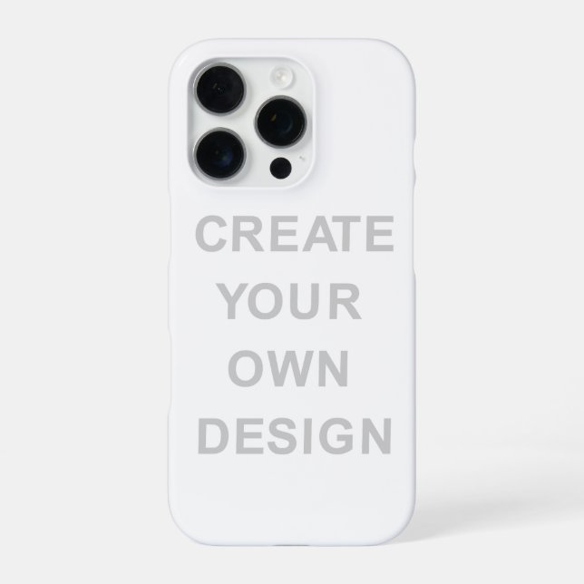 Funda Para iPhone Simplemente - Crea lo Tuyo (Reverso)