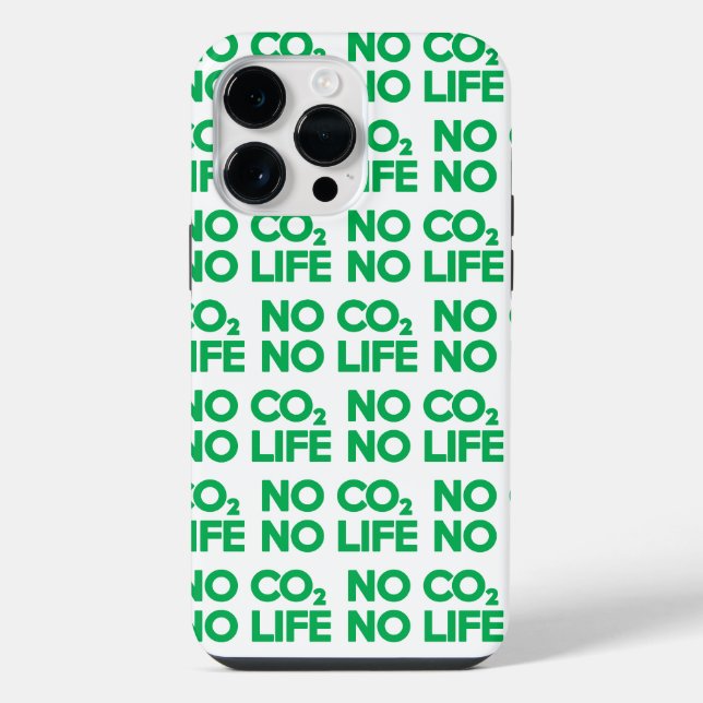FUNDA PARA iPhone SIN CO2 SIN VIDA (Reverso )