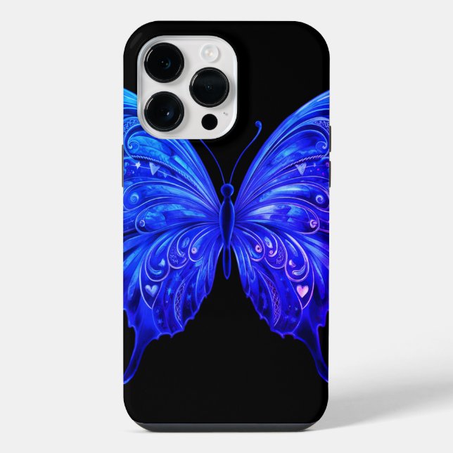 Funda Para iPhone 🔵Sinfonía Azul (Reverso )