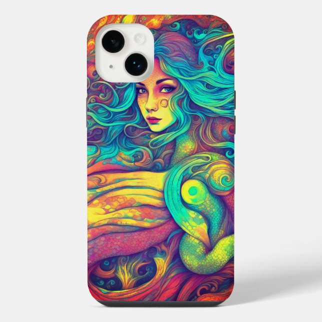 Funda Para iPhone sirena (Reverso)