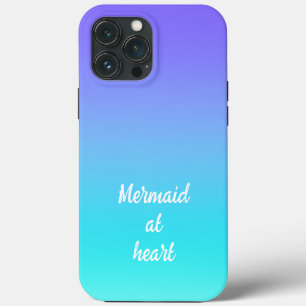 Funda Para iPhone 13 Pro Max Sirena en el estuche para iPhone de gradiente de c