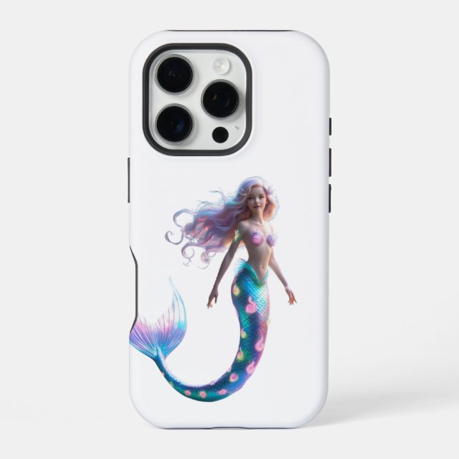 Funda Para iPhone Sirena Encantadora (Reverso )
