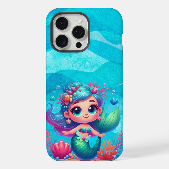 Funda Para iPhone Sirena submarina (Reverso )