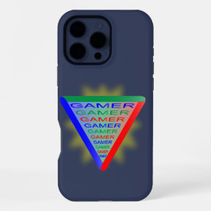 Funda Para iPhone 16 Pro Max Sistema de juego Ultimate Gamer 3 Colores RGB