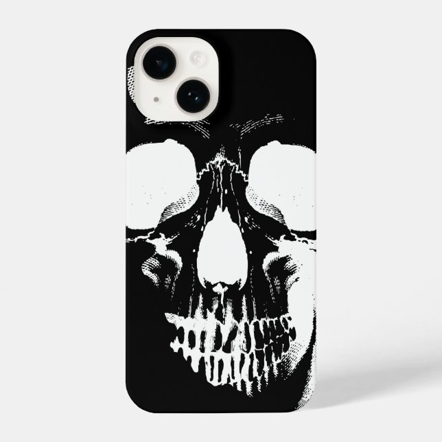 Funda Para iPhone Skull Face (Reverso )