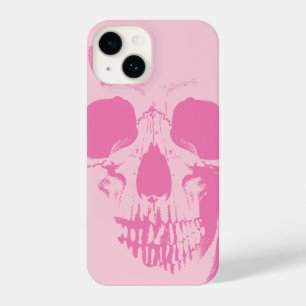 Funda Para iPhone 14 Skull Face Rosa