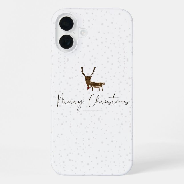 Funda Para iPhone SlipperyJoe Merry Nocheveris rinoceronte (Reverso )