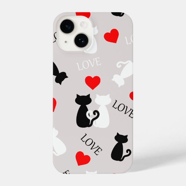 Funda Para iPhone Smartphone case with cats (Reverso )