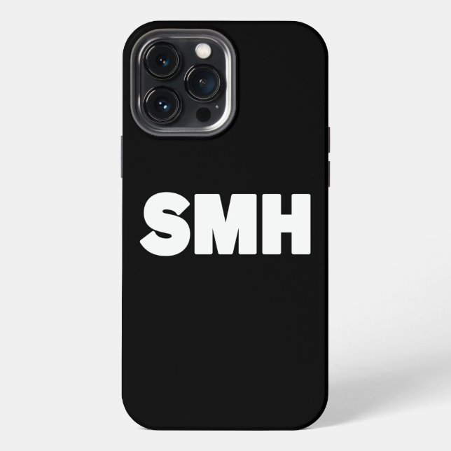 Funda Para iPhone SMH | Caso de Text Slang Case-Mate para iPhone (Reverso )