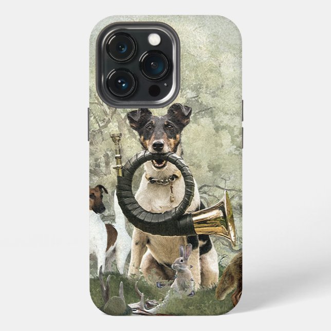 Funda Para iPhone Smooth Fox Terrier (Reverso )