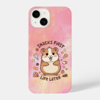Funda Para iPhone 14 Snack First, Life Later – Funny Snack Lover 
