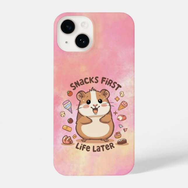 Funda Para iPhone Snack First, Life Later – Funny Snack Lover  (Reverso )