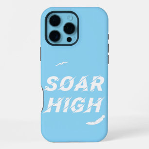 Funda Para iPhone 16 Pro Max Soar Alta Automotivación Afirmación Positiva de Am