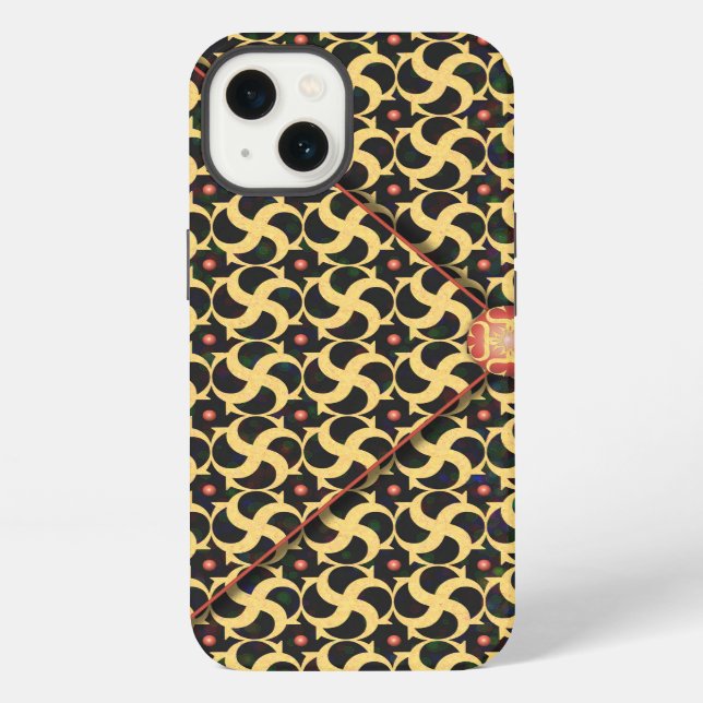 Funda Para iPhone Sobre de Jaula Dorada (Reverso )