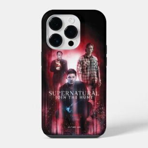 Funda Para iPhone 14 Pro Sobrenatural Crowley, Dean y Sam