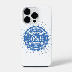 Funda Para iPhone 14 Pro Sobrenatural "Dean dice ¡Come más pastel!"