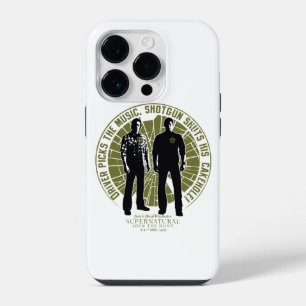Funda Para iPhone 14 Pro Sobrenatural Hermanos Winchester "Escopeta"