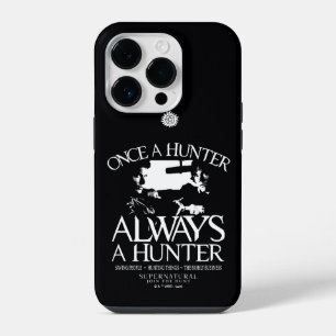 Funda Para iPhone 14 Pro Sobrenatural "Una vez un cazador, siempre un cazad