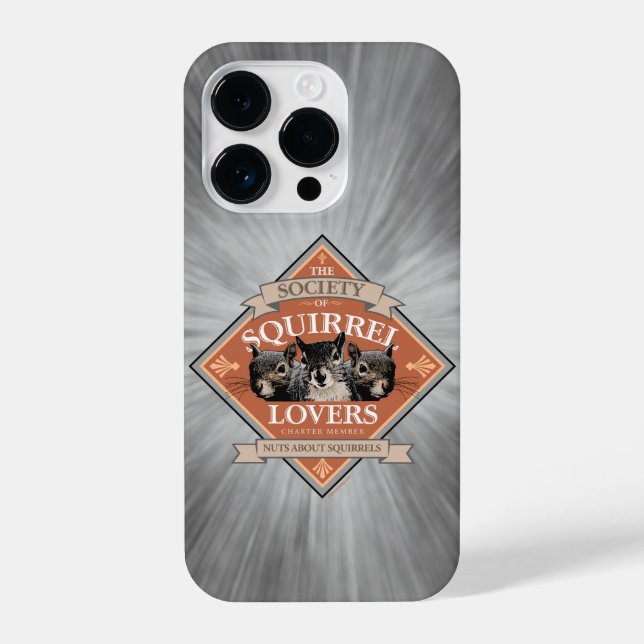 Funda Para iPhone Sociedad de Amantes de las ardillas - ardilla dive (Reverso )