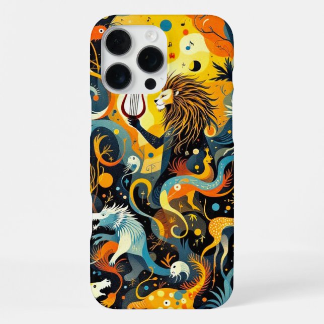 Funda Para iPhone  Sol León  (Reverso )
