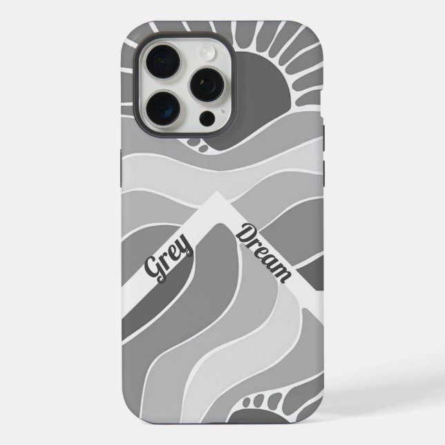 Funda Para iPhone sol ondulado (Reverso )