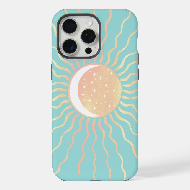 Funda Para iPhone Sol y luna (Reverso )
