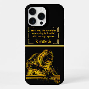 Funda Para iPhone 16 Pro Max Soldadura con Brillantez
