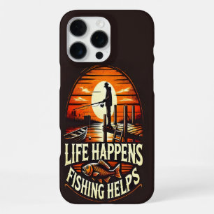 Funda Para iPhone 16 Pro Max Soledad en el muelle al atardecer