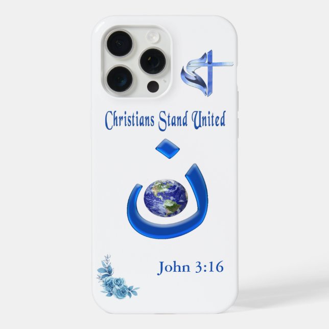 Funda Para iPhone Solidaridad Cristiana (Reverso )