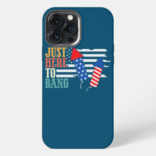Funda Para iPhone 13 Pro Max Solo aquí para disparar fuegos artificiales divert