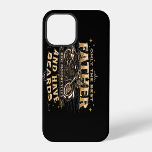 Funda Para iPhone 12 Pro Solo El Mejor Padre Monta Motocicletas, Tiene Barb
