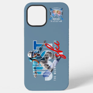 Funda Para iPhone 12 Pro Max Solo Esquí