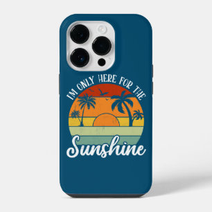 Funda Para iPhone 14 Pro Sólo estoy aquí por la luz del sol, Vibraciones de
